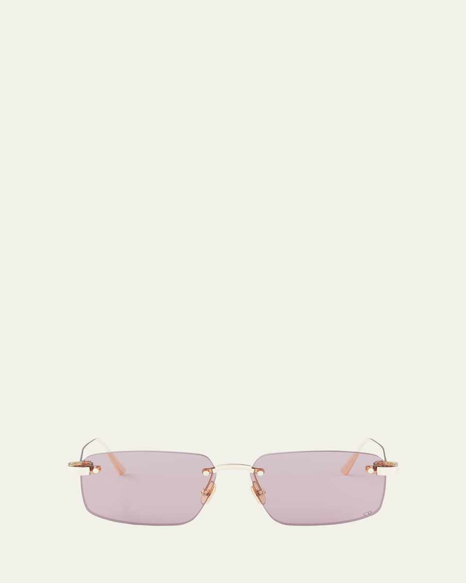 CDior S4U Rimless Square Sunglasses